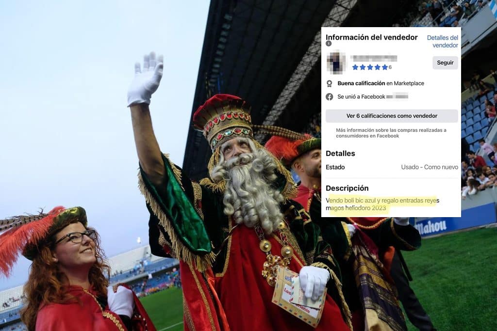 "Vendo bolígrafo y regalo entrada para ver a los Reyes Magos en el estadio": como cada año, vuelve el fraude