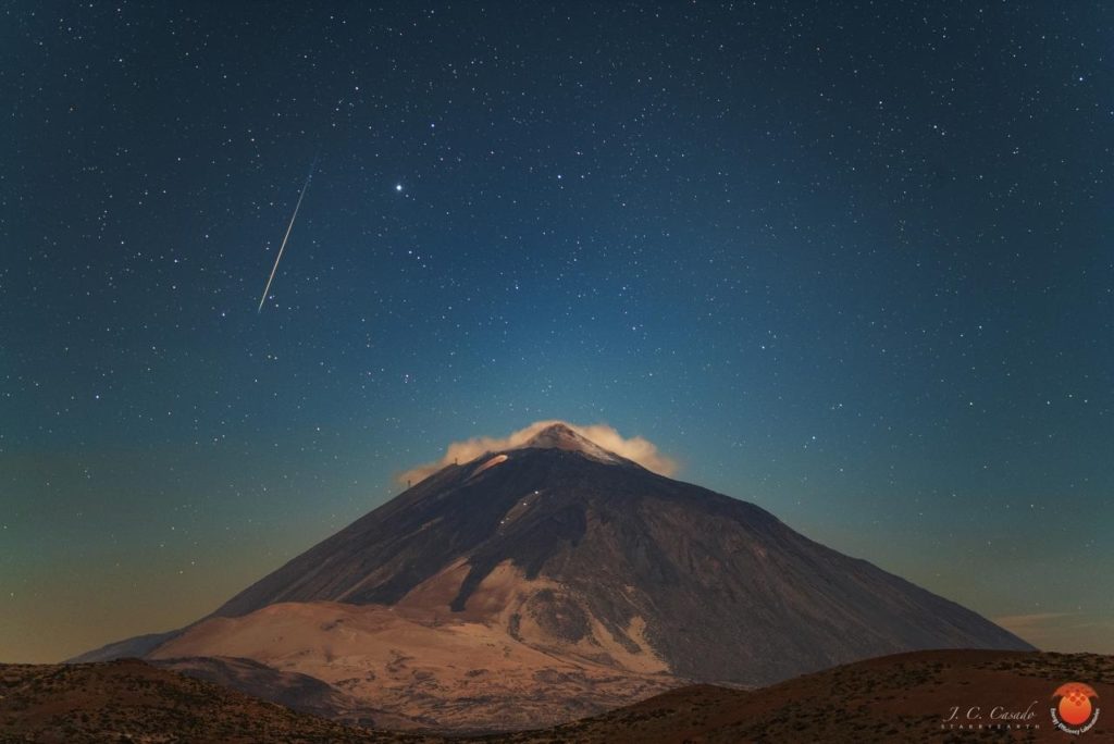 L'IAC trasmetterà la pioggia di meteoriti delle Quadrantidi da Tenerife