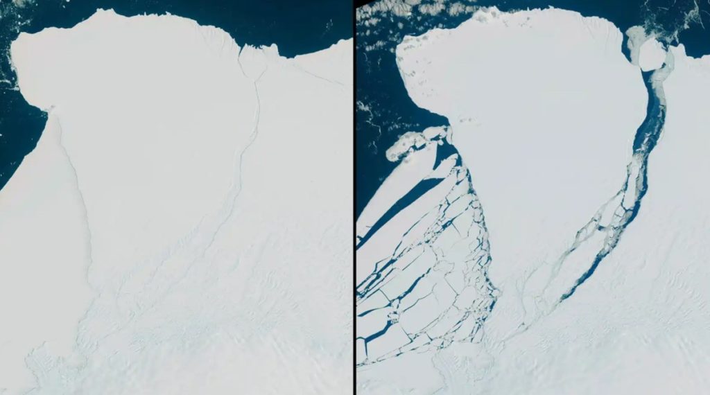 Así es el iceberg que se ha desprendido en la Antártida: del tamaño de Gran Canaria