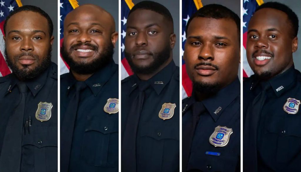 Cinco policías afroamericanos detenidos en EEUU por matar de una paliza a un joven negro