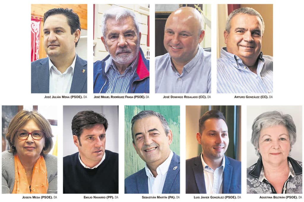 Alcaldes y alcaldesas sur Tenerife