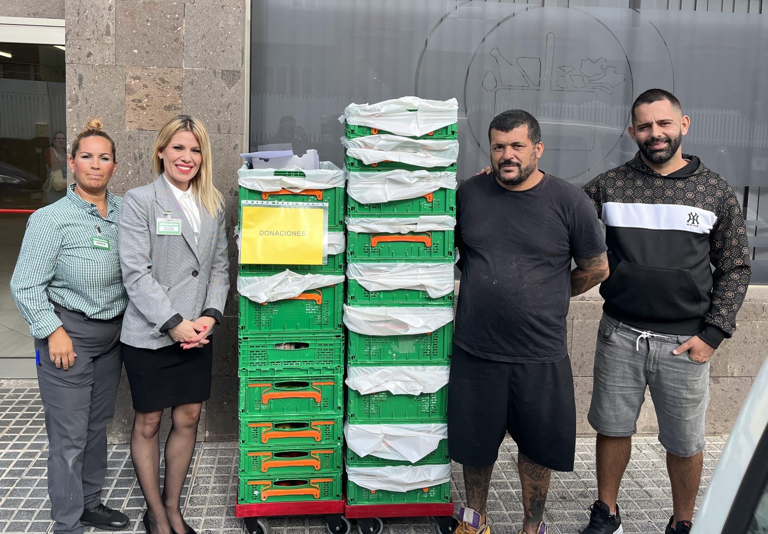 Mercadona en Canarias dona 1.696 toneladas de productos de primera necesidad en 2022
