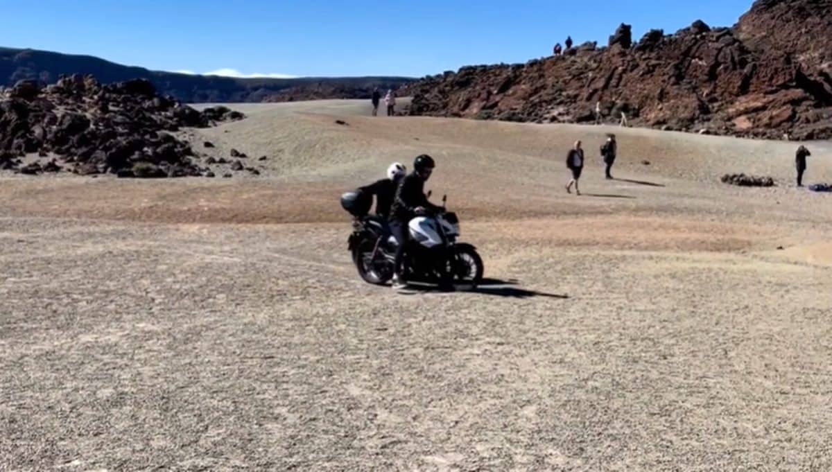 Nuevo atentado ecológico en el Parque Nacional del Teide