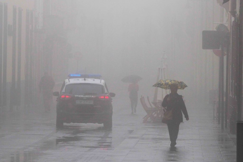 La Aemet anuncia lluvias intensas en Canarias este martes