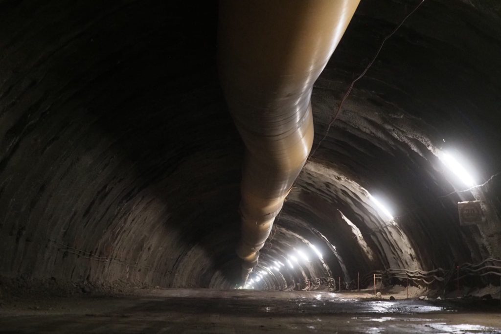 El túnel de Erjos está terminado al 80% y se abrirá en marzo de 2025