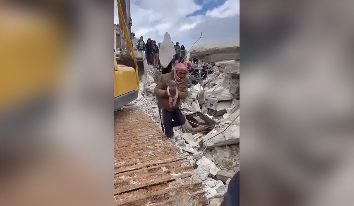 La vida se abre paso en la tragedia: nace un bebé entre los escombros del terremoto en Siria