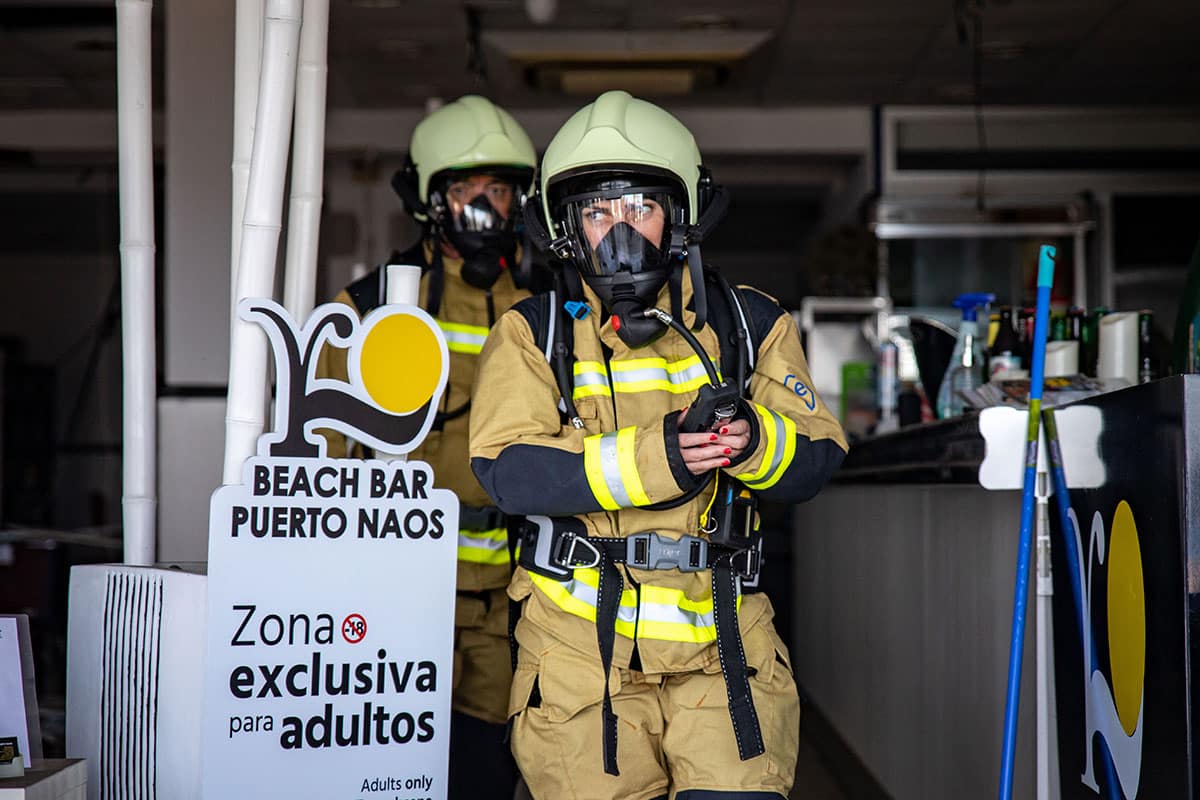 gases en La Palma
