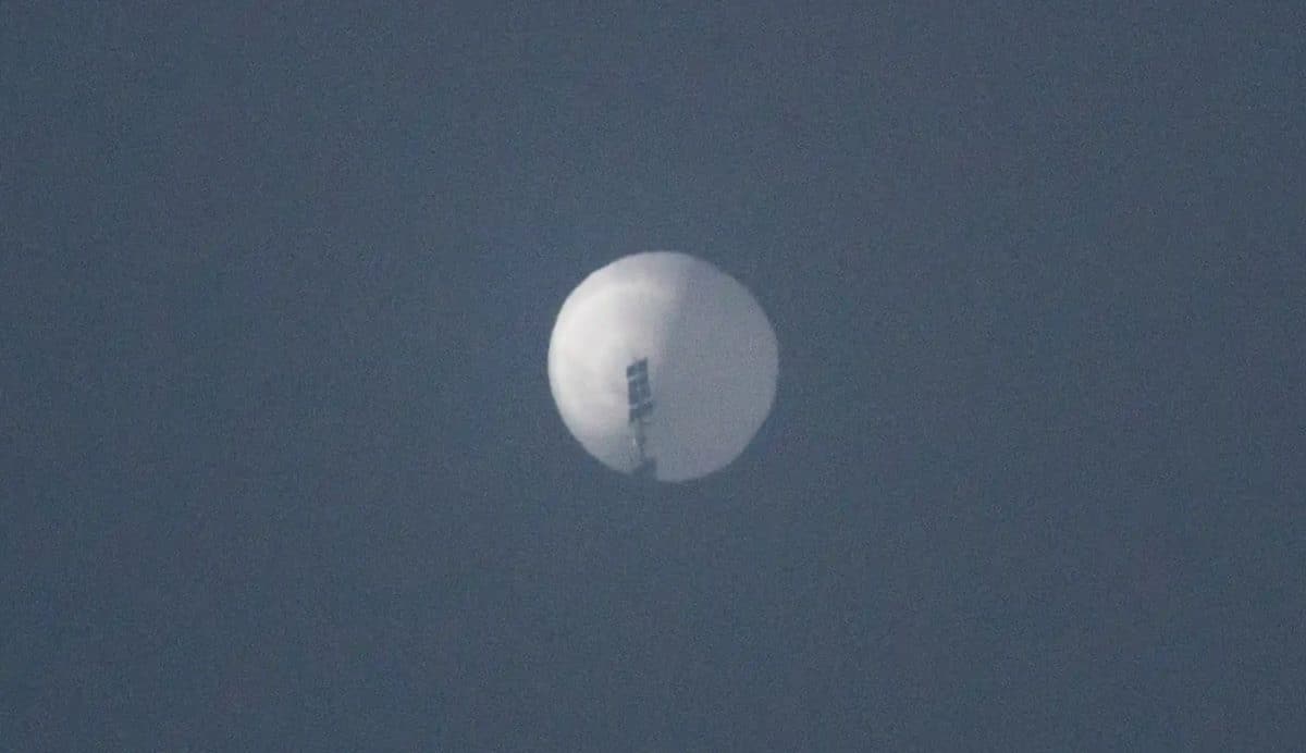 Un misterioso globo espía aparece en el cielo de Estados Unidos