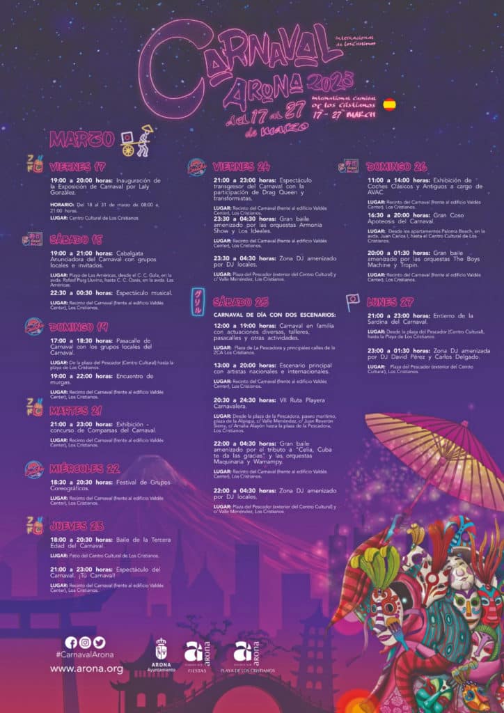 Comienza el Carnaval de Los Cristianos