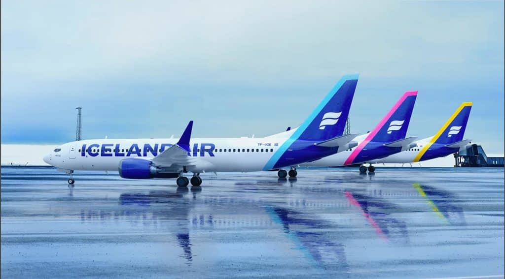 Aviones de Icelandair