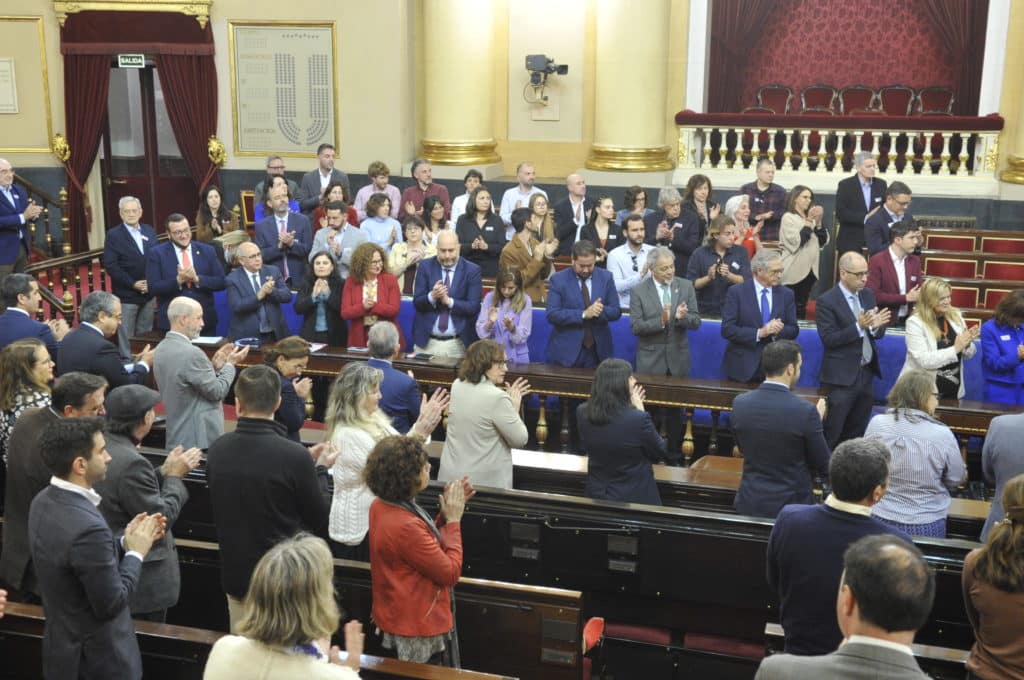 El Senado reconoce el papel de Santa Cruz de La Palma en la democracia europea