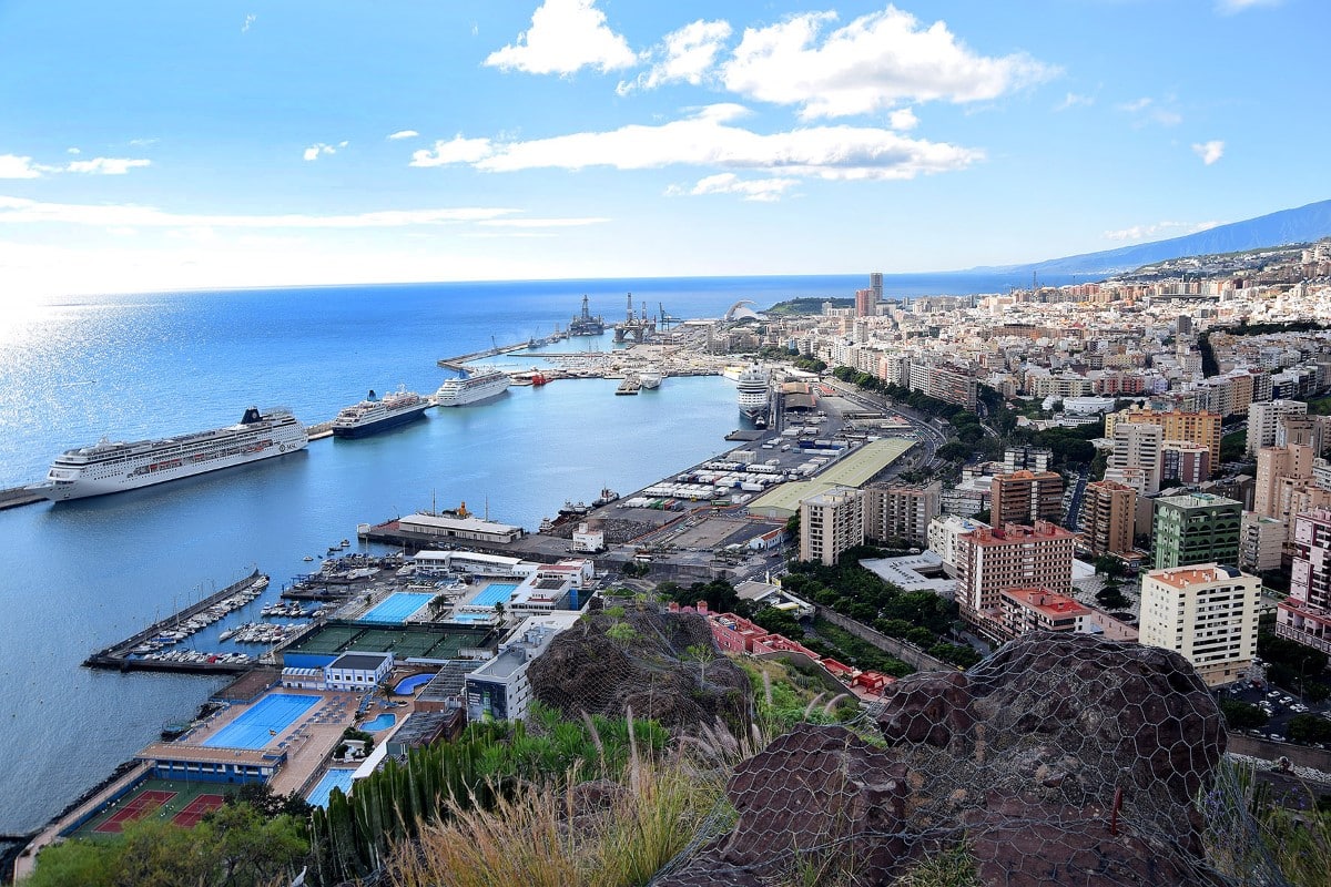 Panorámica de Santa Cruz de Tenerife