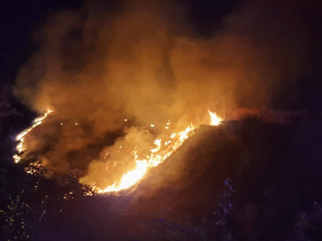 Nuevo conato de incendio en Los Realejos: segundo en solo 48 horas