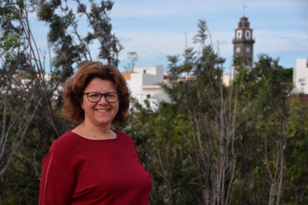Eva García, candidata del PSOE a la alcaldía de Buenavista del Norte