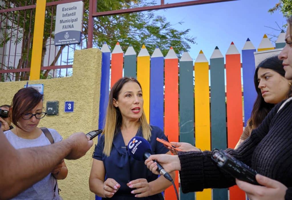 Patricia Hernández (PSOE) promete triplicar el número de escuelas infantiles en Santa Cruz de Tenerife
