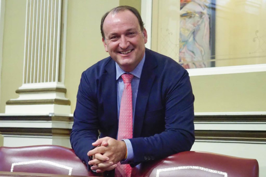 Ricardo Fernández de la Puente, diputado de Ciudadanos en la décima legislatura canaria