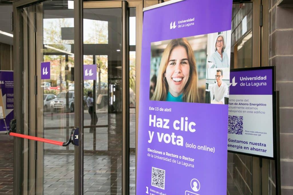 El voto electrónico dispara la participación en las elecciones al Rectorado de la ULL