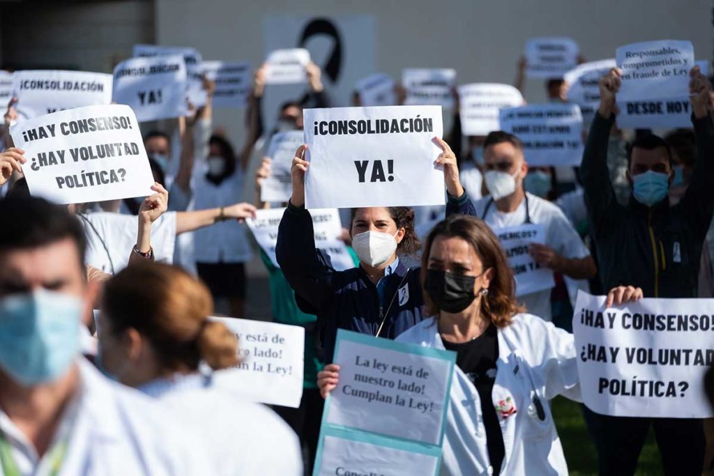 Trujillo cree que las reclamaciones de los médicos las tiene que estudiar el nuevo Gobierno