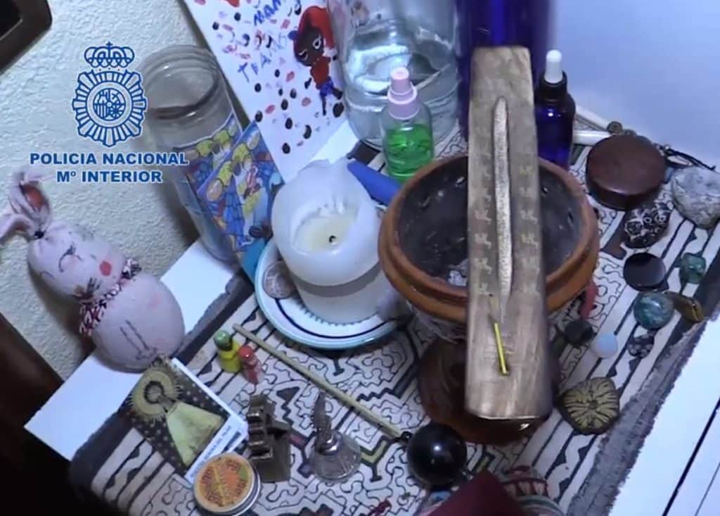 Dos detenidos en un ritual neochamánico repleto de drogas