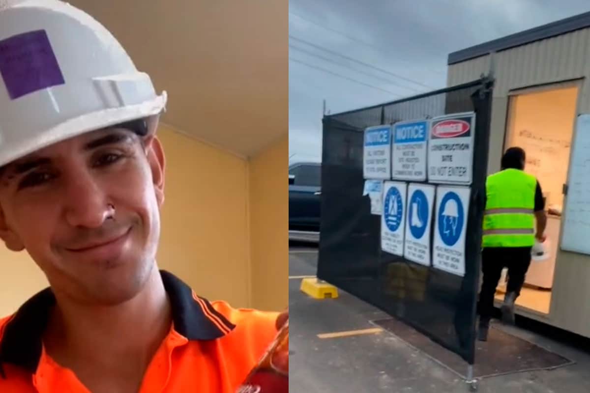 Un tiktoker argentino muestra lo que gana a diario trabajando en un obra en Australia