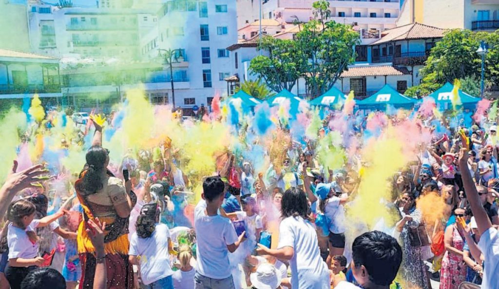 El festival de los colores llega al Norte de Tenerife