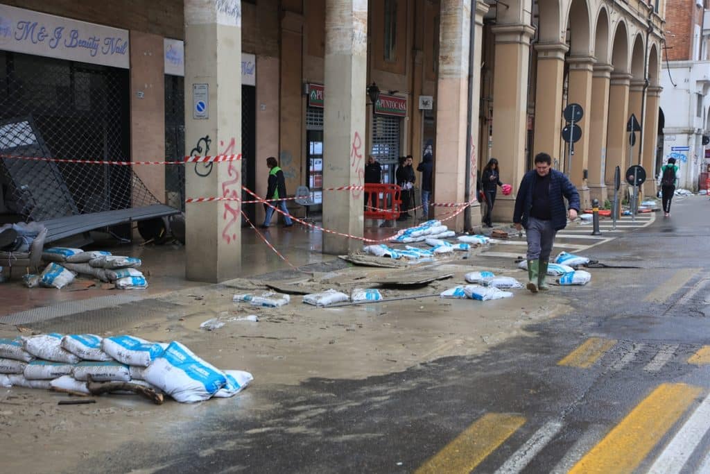 lluvias en Italia