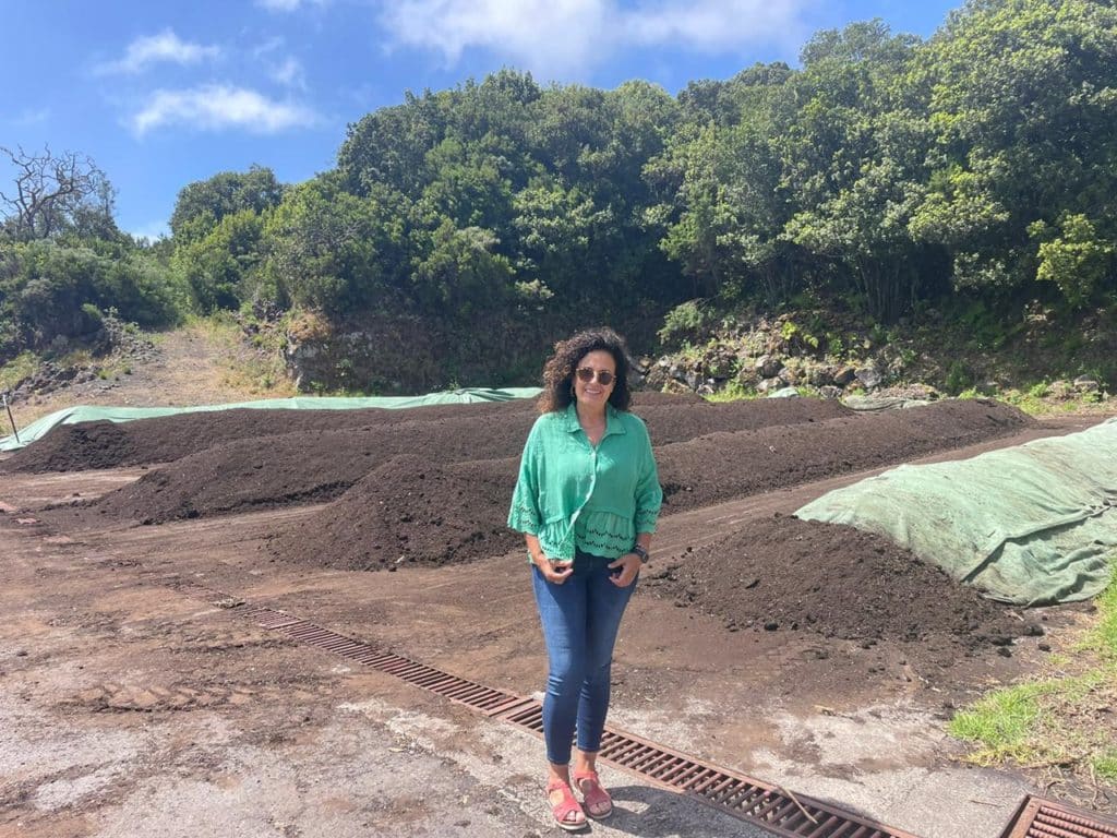 La consejera insular de Servicios y Cambio Climático, Nieves Rosa Arroyo.