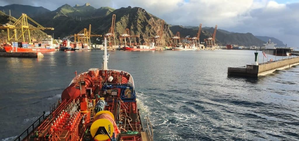 El puerto de Santa Cruz de Tenerife, tercero de España en eficiencia