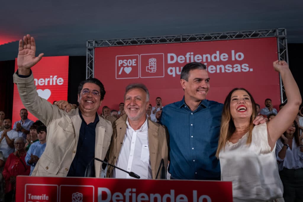 Martín, Torres, Sánchez y Hernández, ayer en el TEA. 
