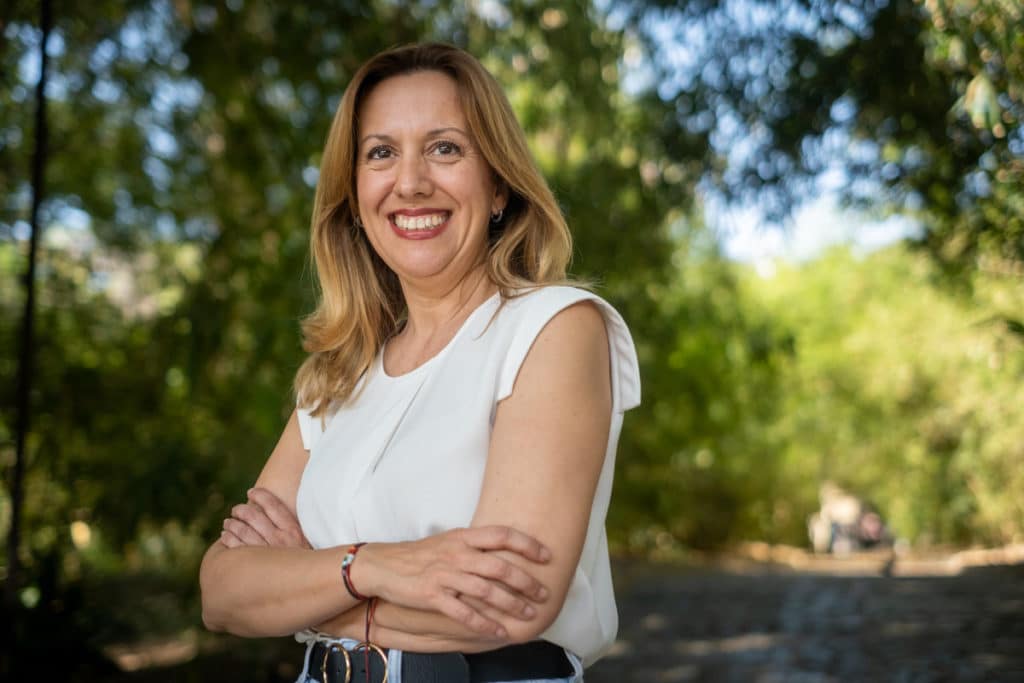 Rosa Dávila, candidata de CC al Cabildo de Tenerife. Fran Pallero