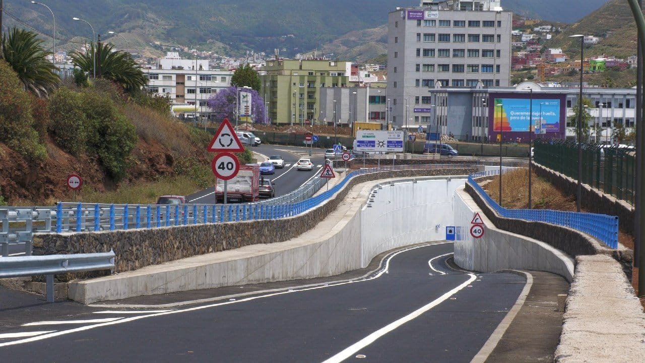 Cambio en el tráfico en la carretera de La Esperanza al Padre Anchieta a partir de mañana