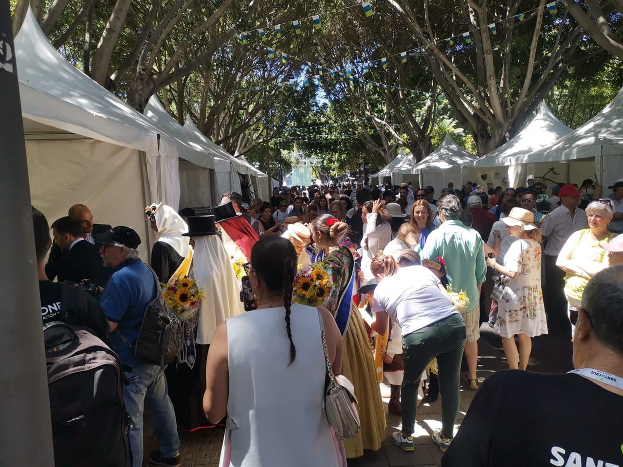 Éxito de público en la apertura de la Exposición de Flores y plantas del García Sanabria