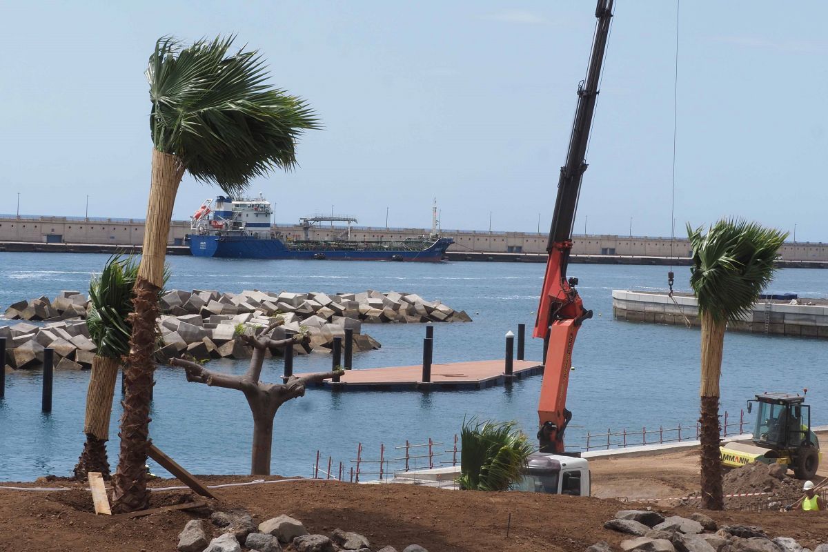 Obras playa de Valleseco