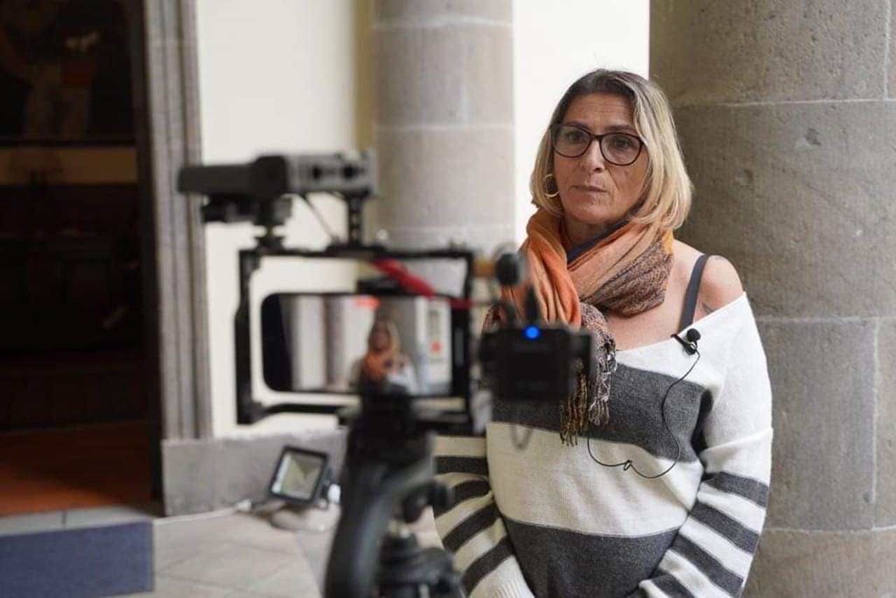 La concejala Antonella Aliotti se ha distinguido por la defensa de las familias del edificio Aloe I.