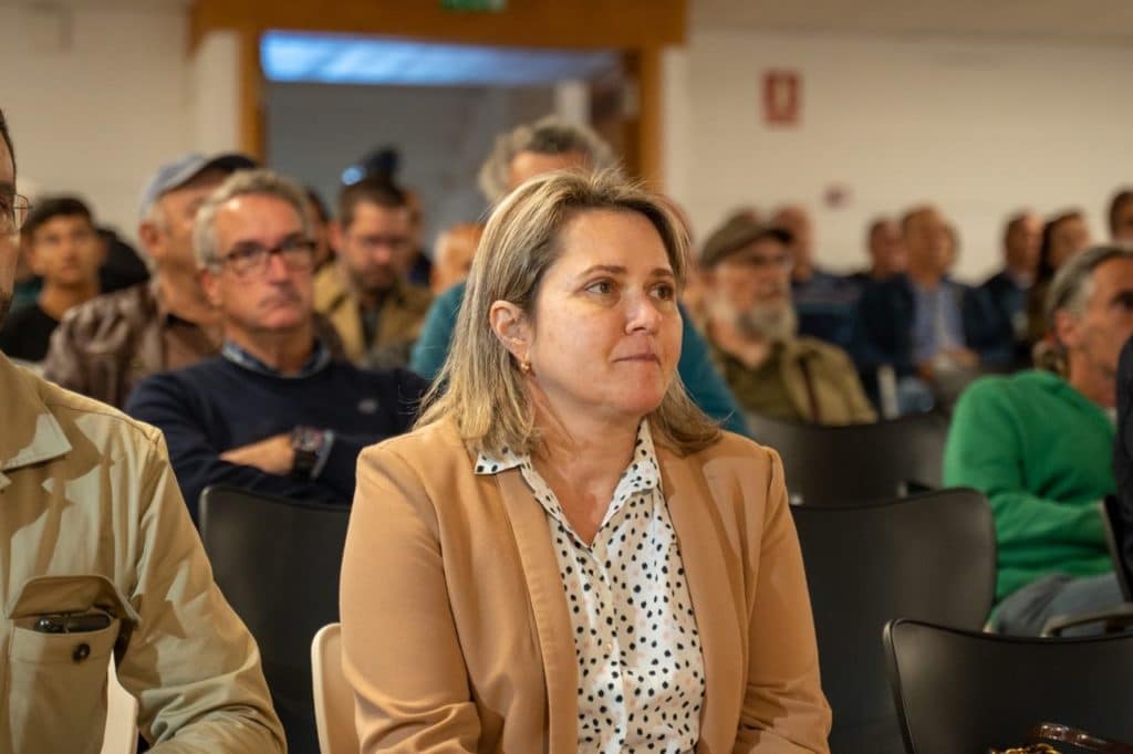 Alicia Vanoostende, consejera de Agricultura, Ganadería y Pesca del Gobierno de Canarias.
