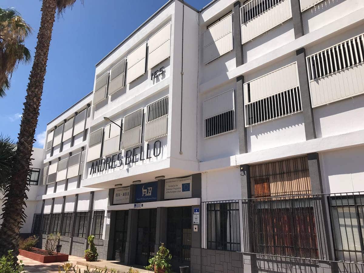 Cinco institutos de Santa Cruz de Tenerife solicitan al Consistorio que los techados de las canchas también lleguen a sus centros
