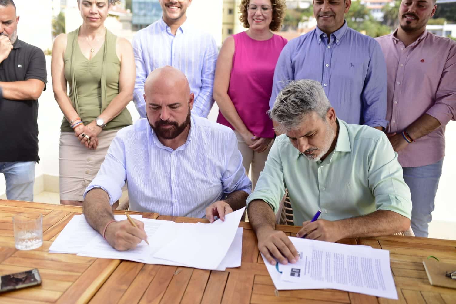 PSOE y ACP reeditan el pacto de gobierno en el Puerto de la Cruz