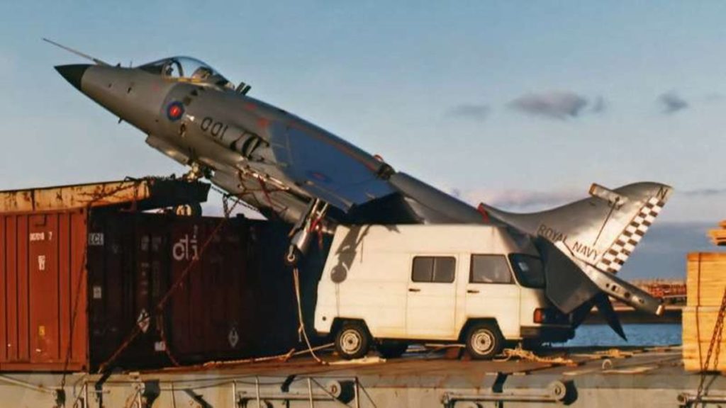 El Harrier que ‘aterrizó’ en alta mar y asombró al mundo