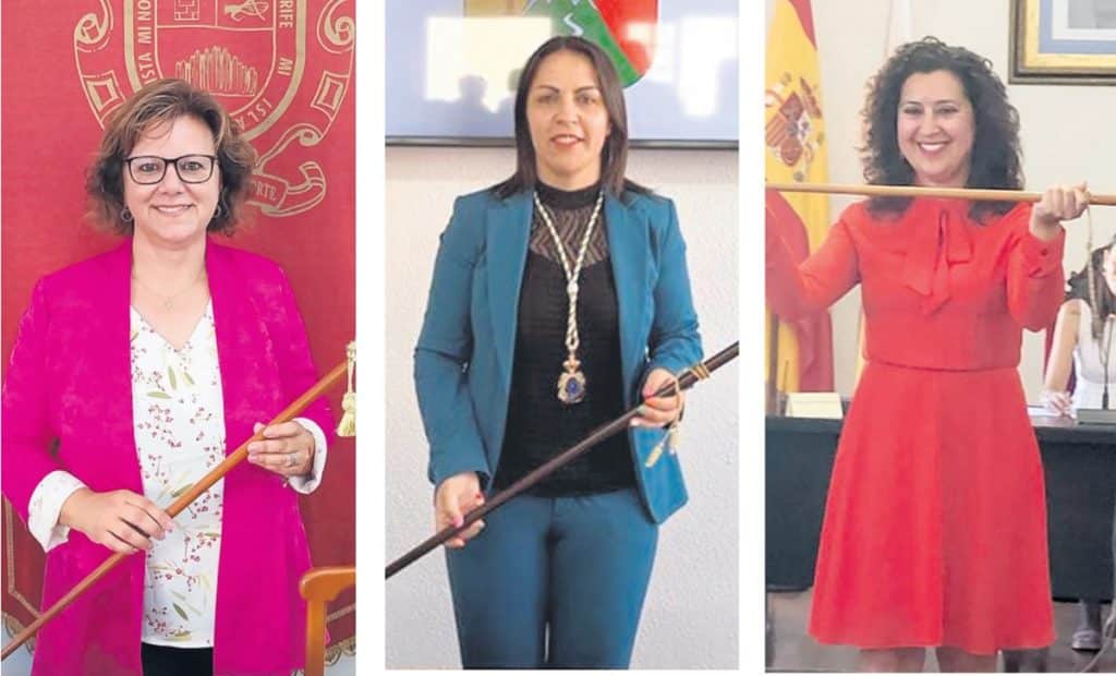 En la Isla Baja ‘mandan’ mujeres socialistas: Esther Morales, Eva García y Carmen Luz Baso