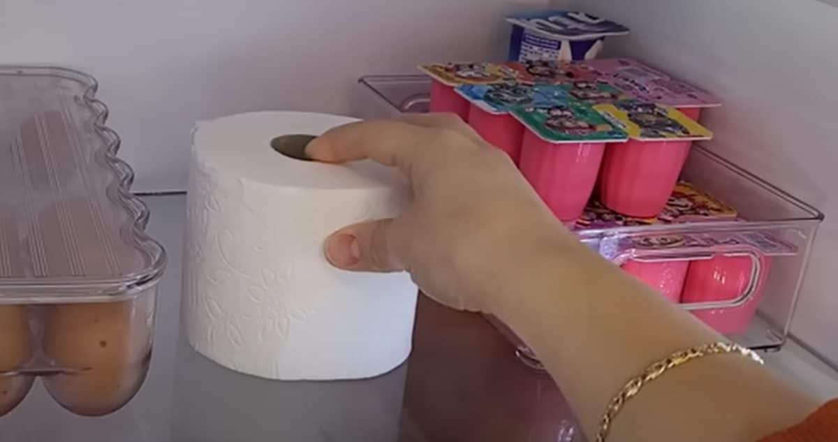 ¿Por qué se ha hecho viral meter papel higiénico en la nevera?