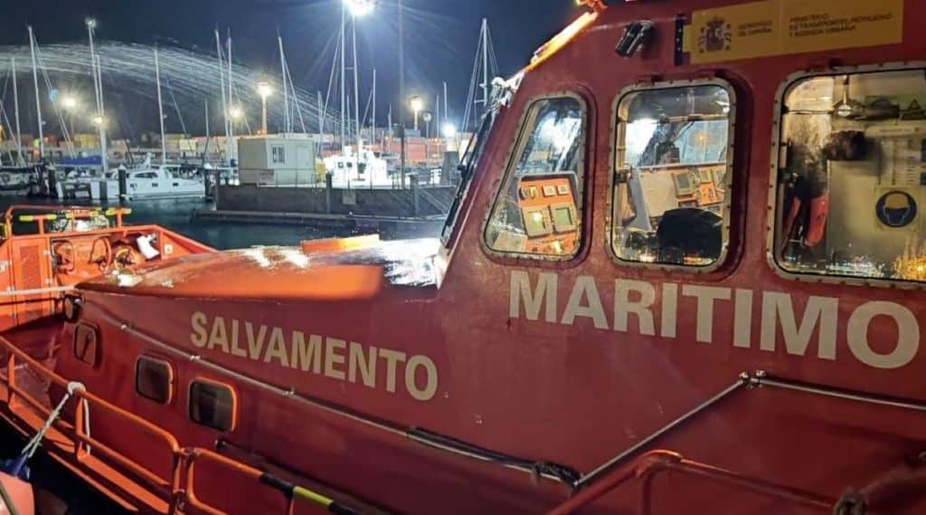 65 migrantes fueron rescatados anoche en Fuerteventura