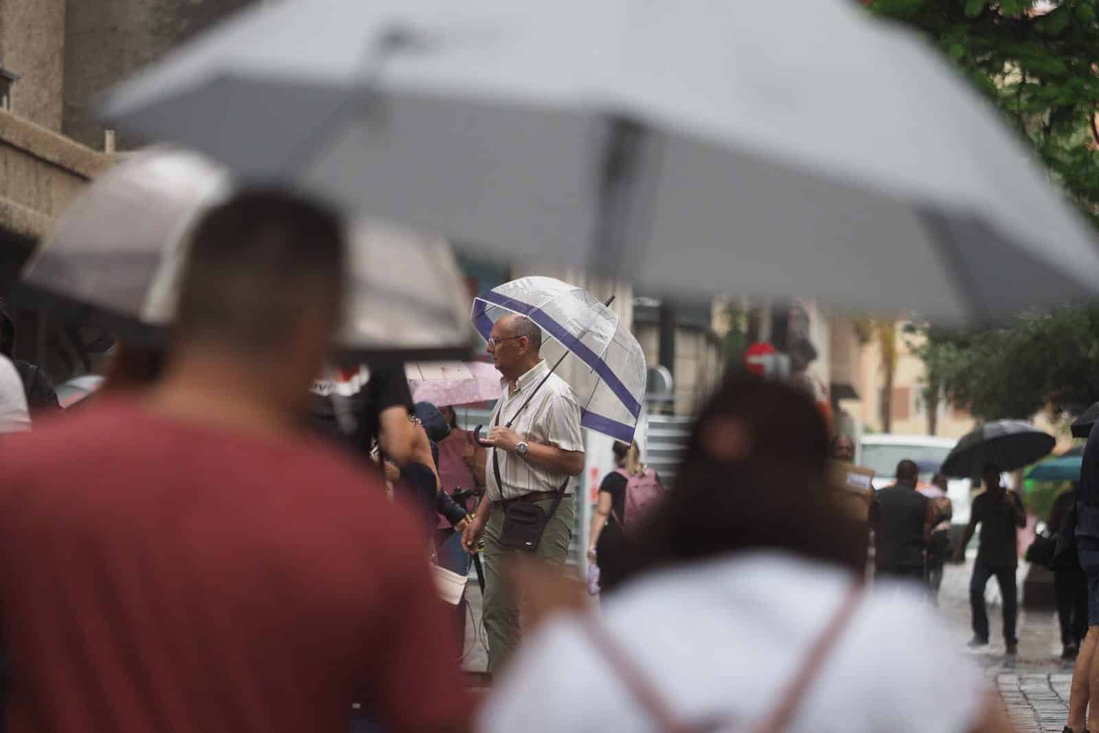 El riesgo por lluvias y tormentas debido a la borrasca Óscar desaparece de Canarias