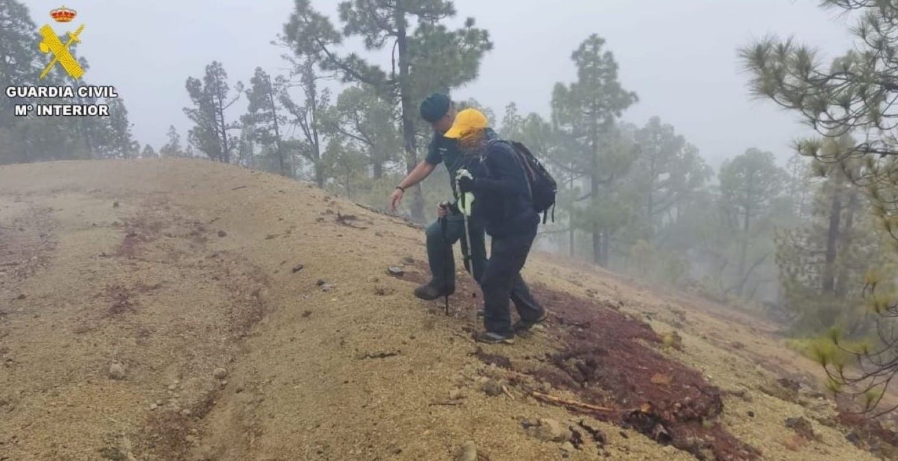 Localizan a un senderista desaparecido en el Teide desde el domingo