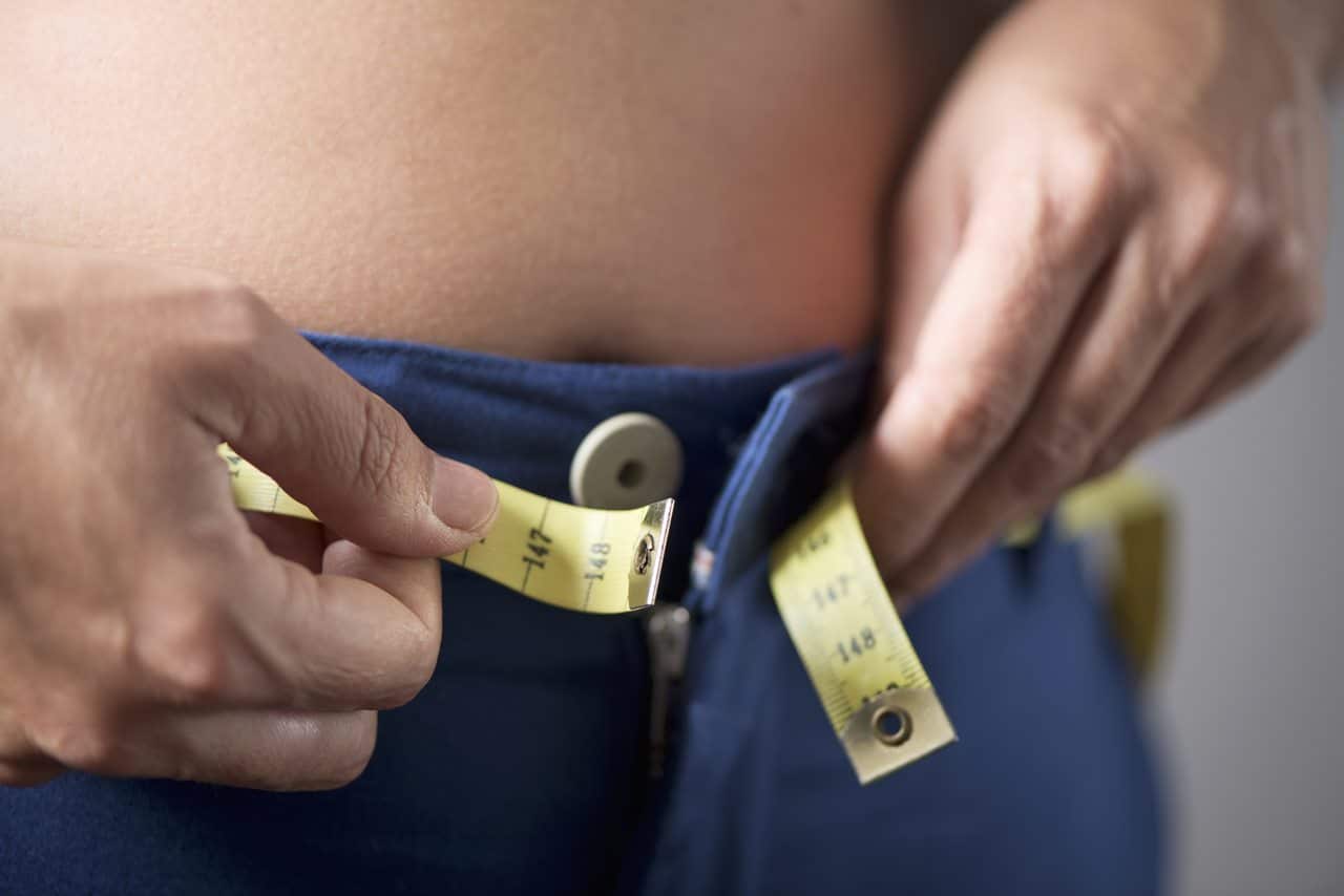 Grasa abdominal. Shutterstock