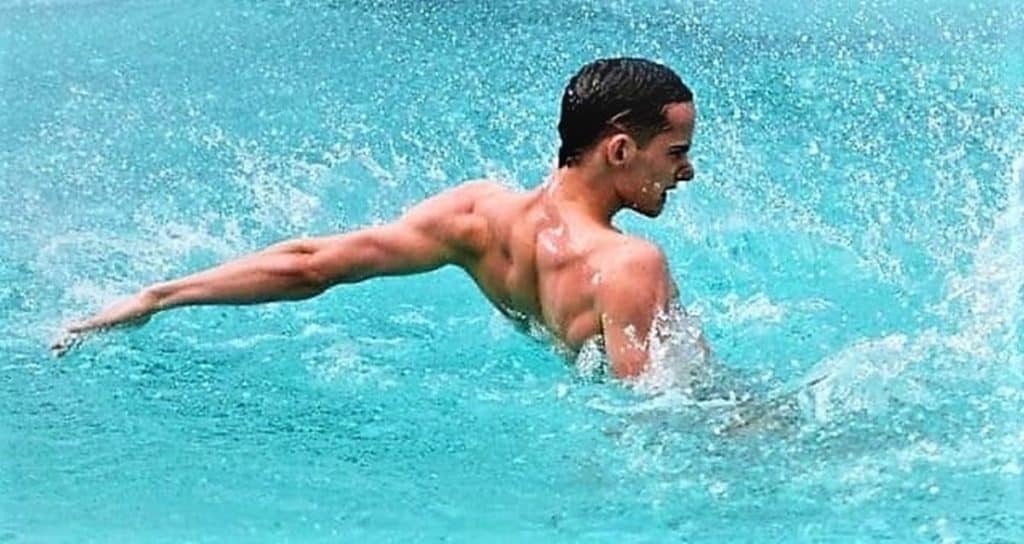 El canario Fernando Díaz del Río hace historia con un oro en natación artística