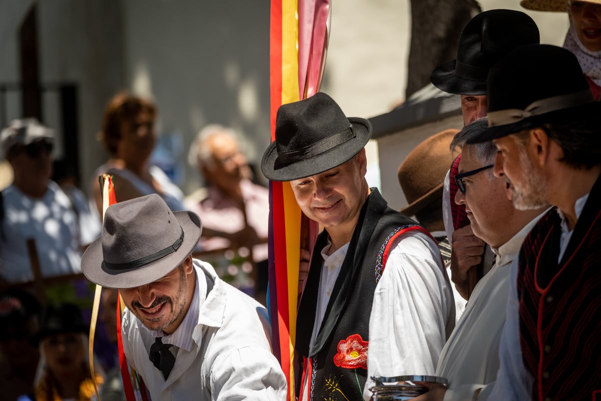Héctor Gómez disfruta de la Romería de San Benito: "No hay mayor orgullo que vivir de nuevo nuestras tradiciones"