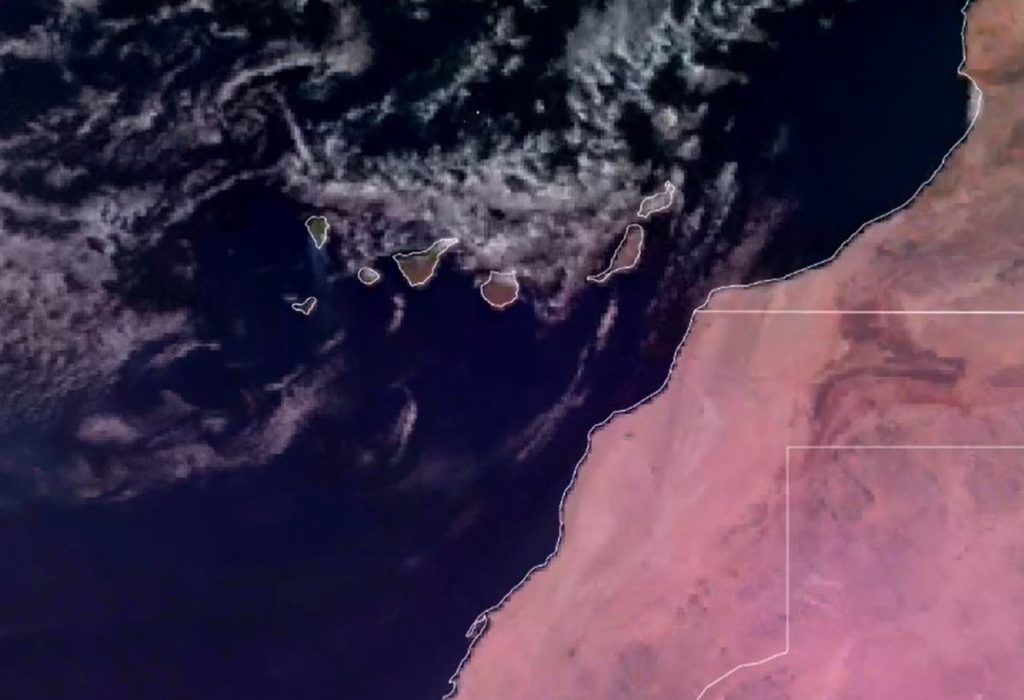 La NASA capta desde el espacio la magnitud del incendio de La Palma