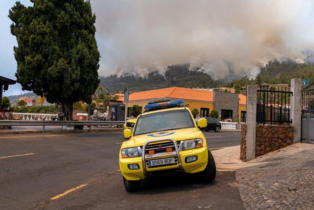 La mayoría de desalojados por el incendio de La Palma regresan a sus hogares
