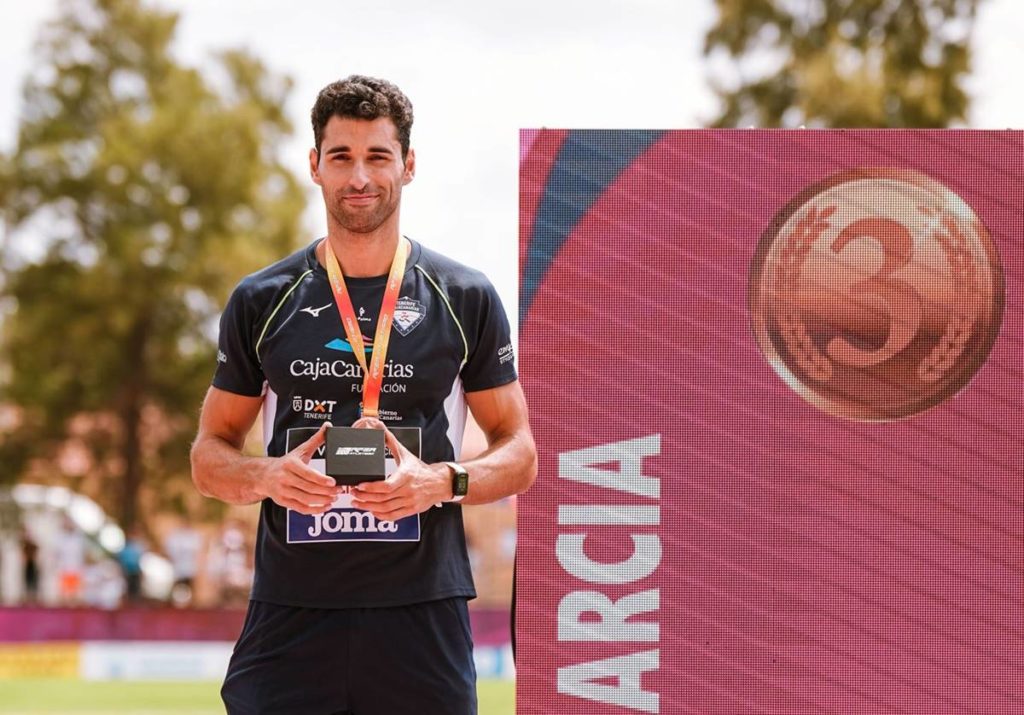 Samuel García, bronce en los 400 metros lisos del Campeonato de España Absoluto
