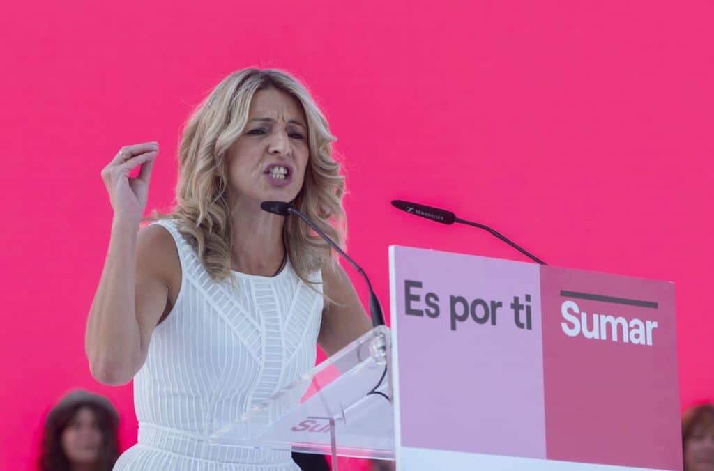 Yolanda Díaz: "La esperanza ha vencido al miedo"